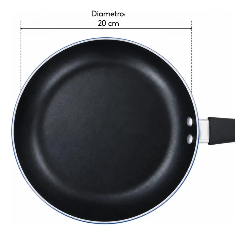 SARTE N ANTIADHERENTE IDEAL PARA COCINAR PLATILLOS SIN PEGADO - 2