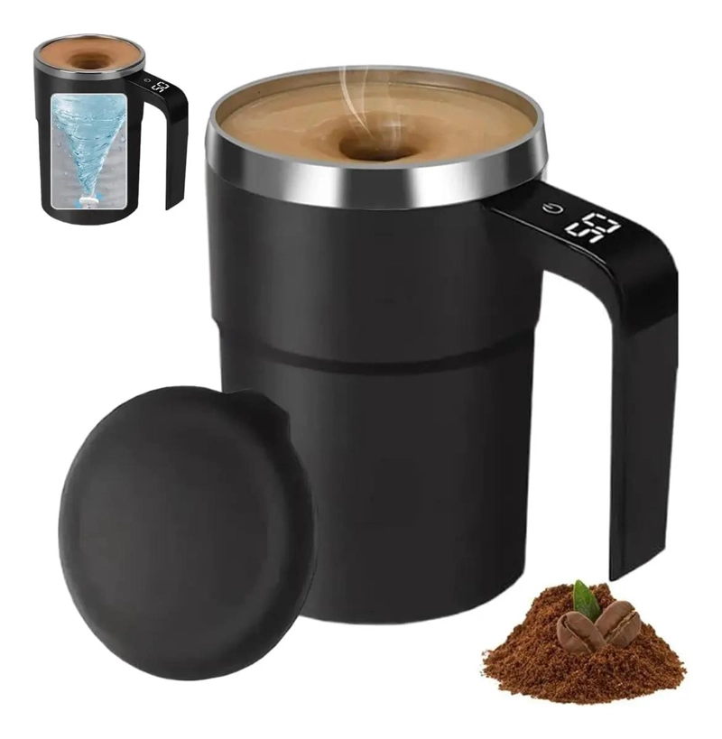 VASO MEZCLADOR AUTOMATICO CON PANTALLA DIGITAL 380ML - 1