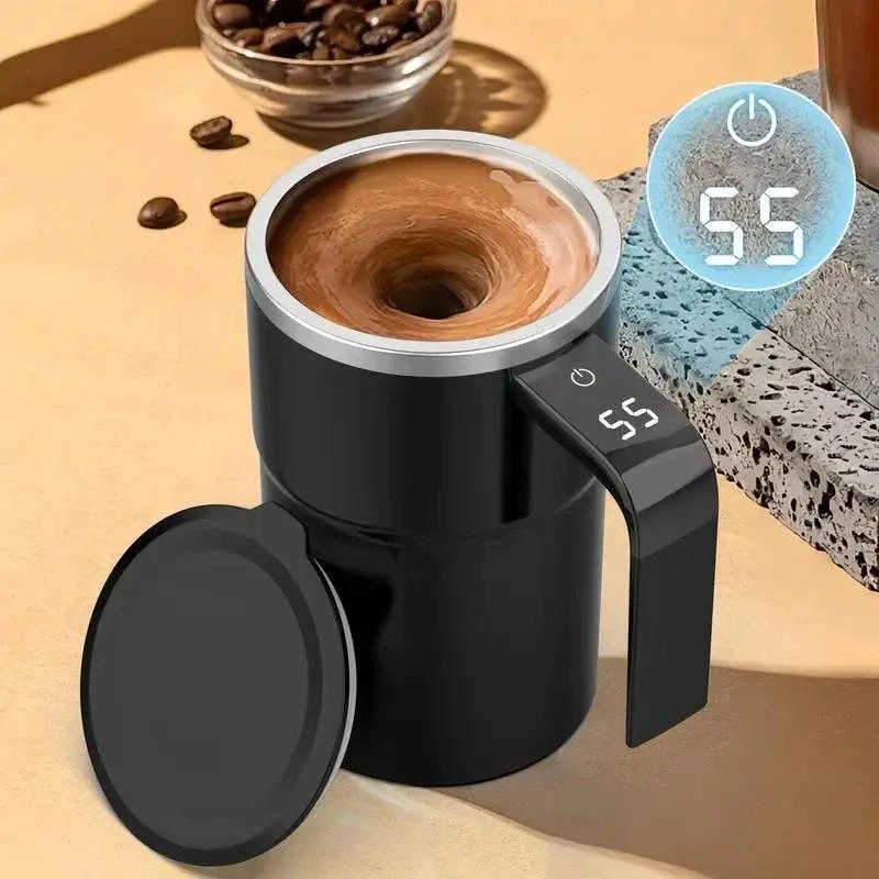 VASO MEZCLADOR AUTOMATICO CON PANTALLA DIGITAL 380ML - 3
