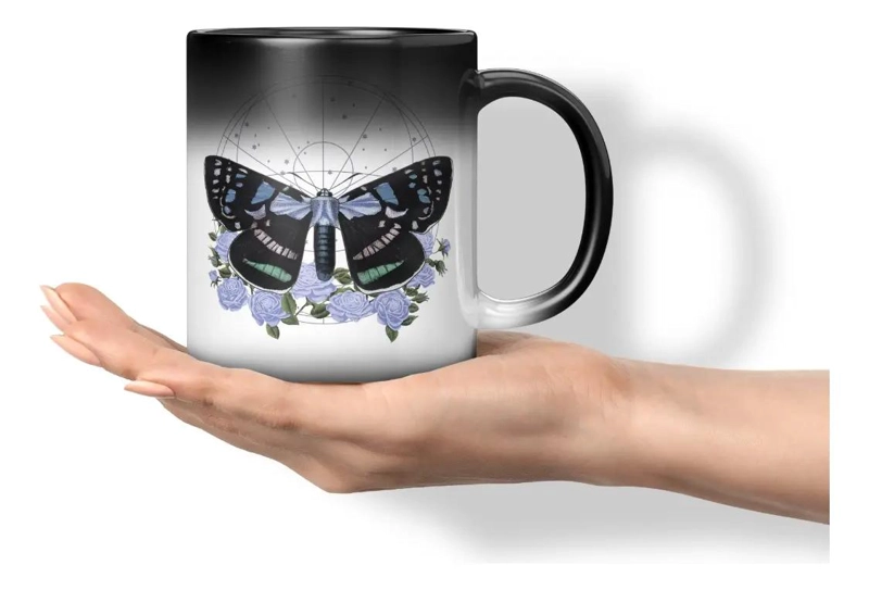 TAZA MAGICA QUE CAMBIA DE COLOR CON AGUA CALIENTE - 1