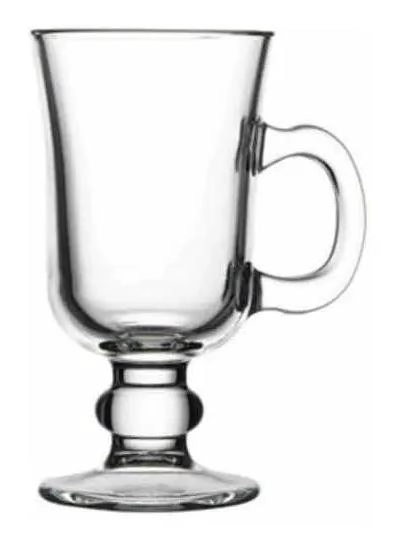 SET DE 6 TAZAS DE VIDRIO PARA CAFE  DE 245ML - 3