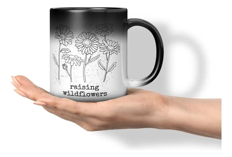 TAZA MAGICA QUE CAMBIA DE COLOR CON AGUA CALIENTE - 1
