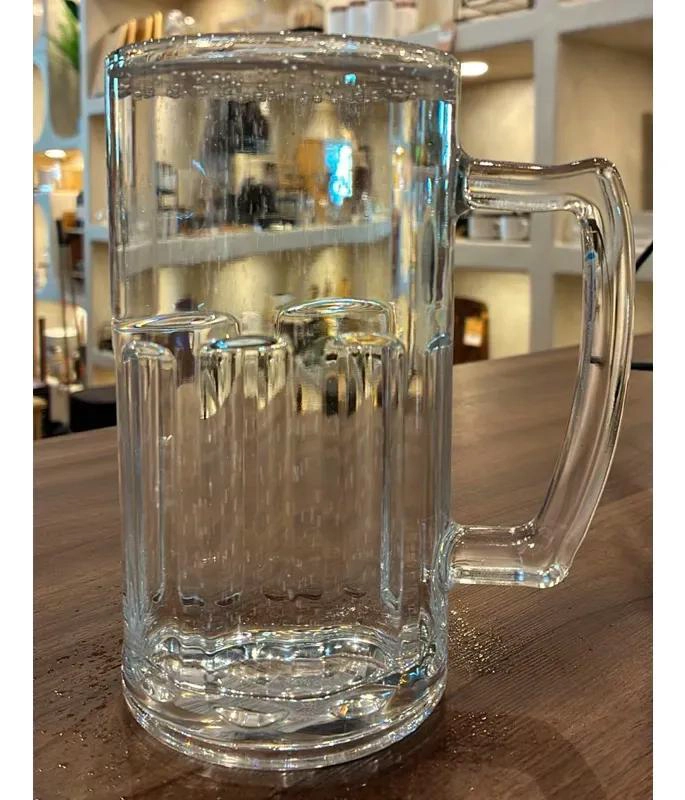PACK DE 2 VASOS CERVECEROS GRANDES CON ASA DE 600ML - 7