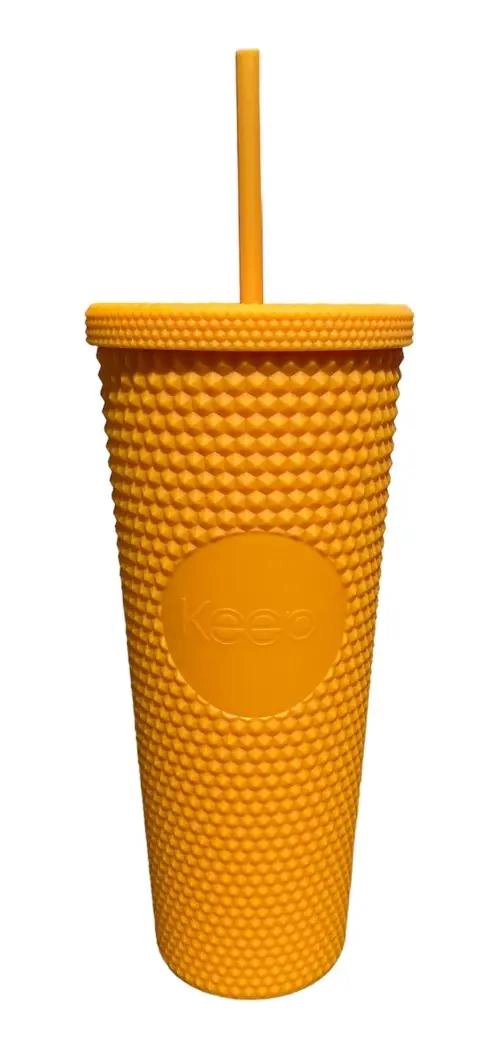 VASO TUMBLER DE 710ML CON TAPA Y BOMBILLA PARA BEBIDAS - 2
