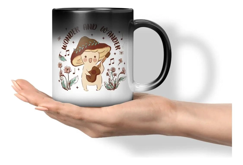 TAZA MAGICA QUE CAMBIA DE COLOR CON AGUA CALIENTE - 1