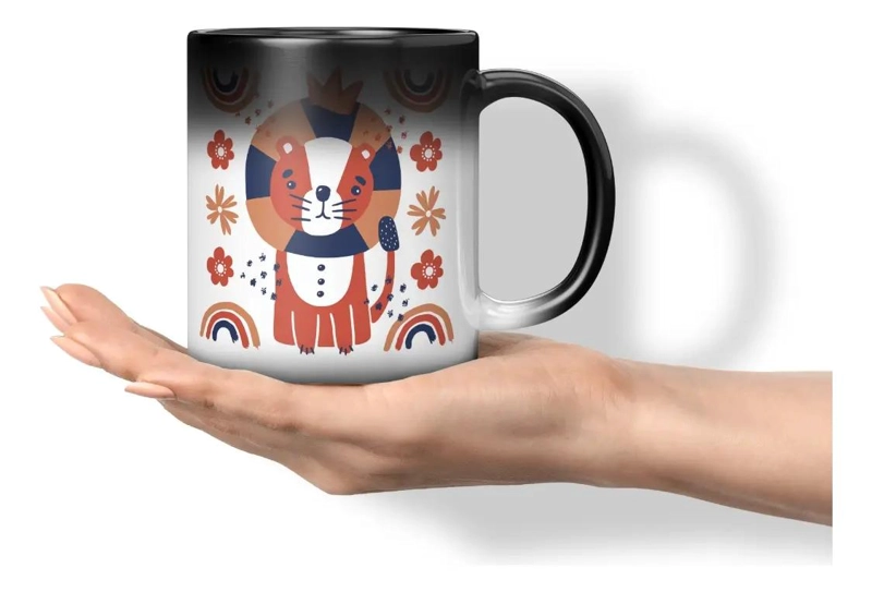 TAZA MAGICA QUE CAMBIA DE COLOR CON AGUA CALIENTE - 1