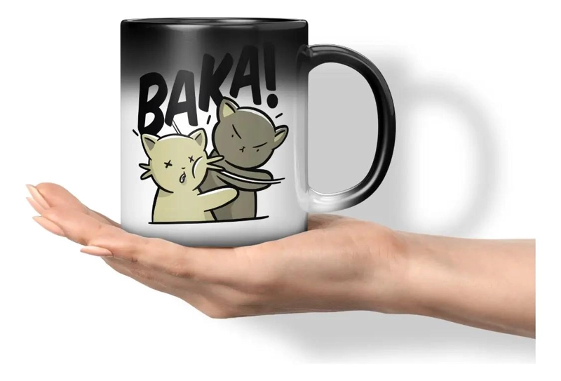 TAZA MAGICA QUE CAMBIA DE COLOR CON CALOR - 1