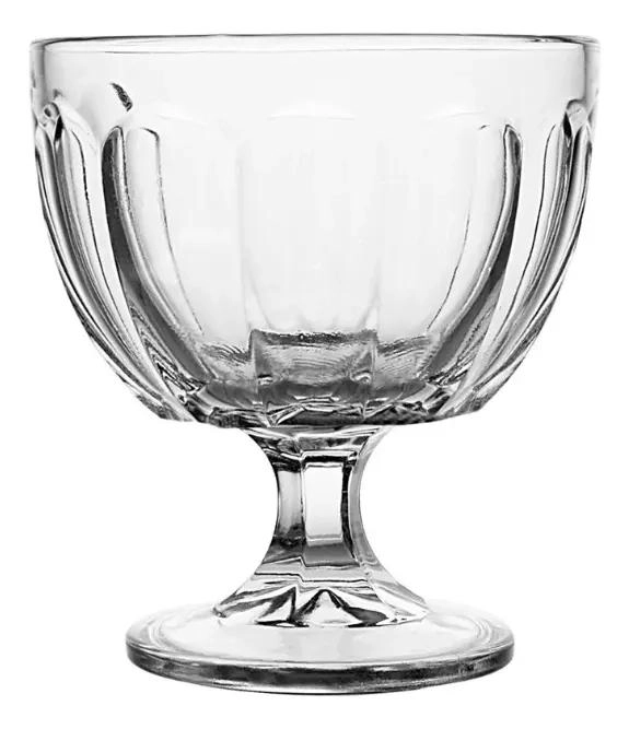 SET DE 4 COPAS DE VIDRIO PARA BEBIDAS Y POSTRES 420ML - 5