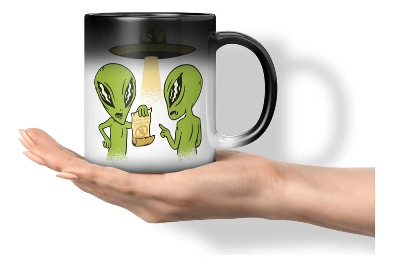 TAZA MAGICA QUE CAMBIA DE COLOR CON AGUA CALIENTE - 1