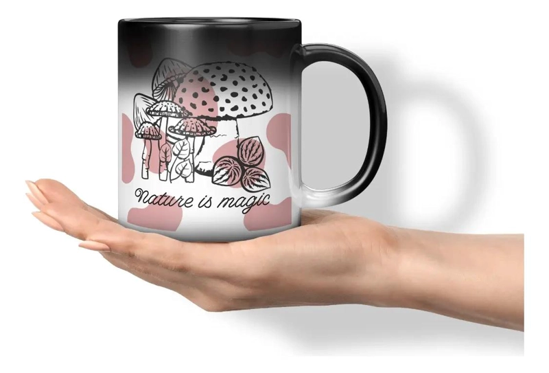 TAZA MAGICA QUE CAMBIA DE COLOR CON AGUA CALIENTE - 1