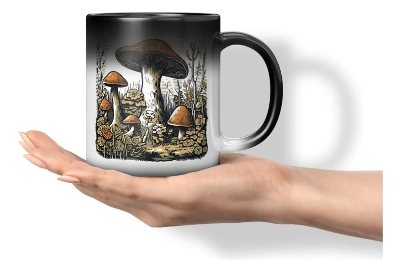 TAZA MAGICA QUE CAMBIA DE COLOR CON AGUA CALIENTE - 1