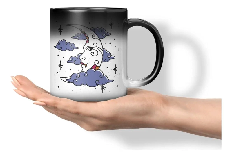 TAZA MAGICA QUE CAMBIA DE COLOR CON EL CALOR - 1