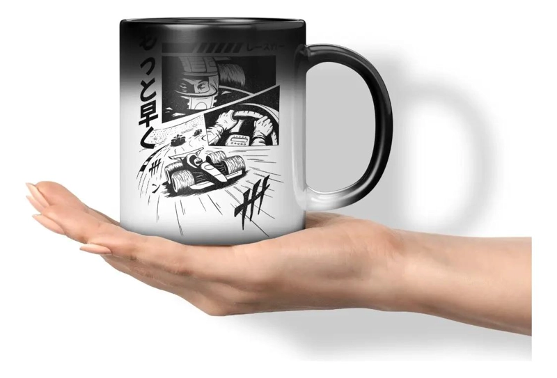 TAZA MAGICA QUE CAMBIA DE COLOR CON AGUA CALIENTE - 1