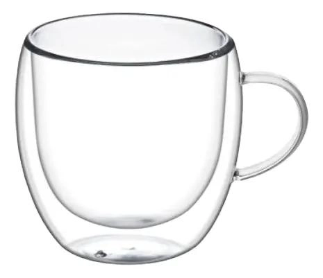 TAZA DOBLE PARED 250ML PARA CAFE  Y TE  ELEGANTE - 8