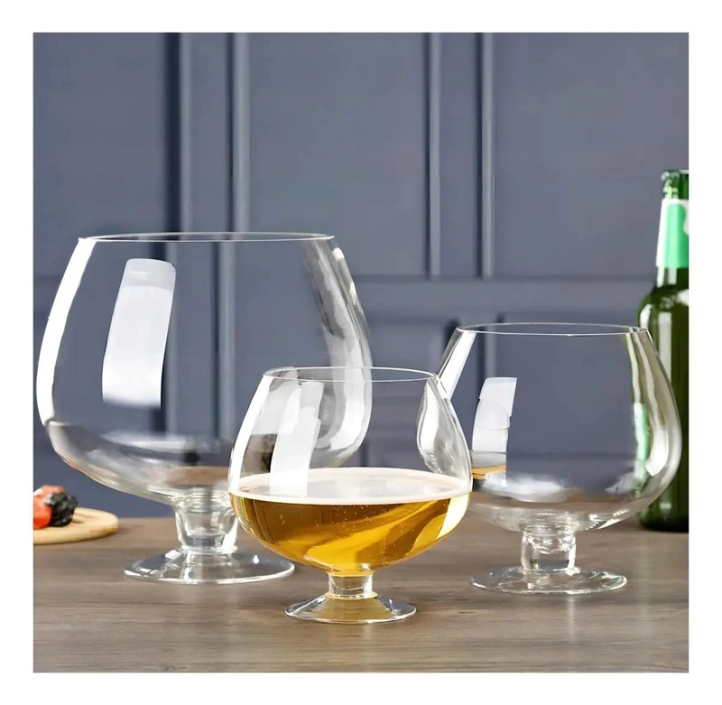 COPA GIGANTE DE VIDRIO 1 LITRO PARA BEBIDAS Y COCTELES - 4