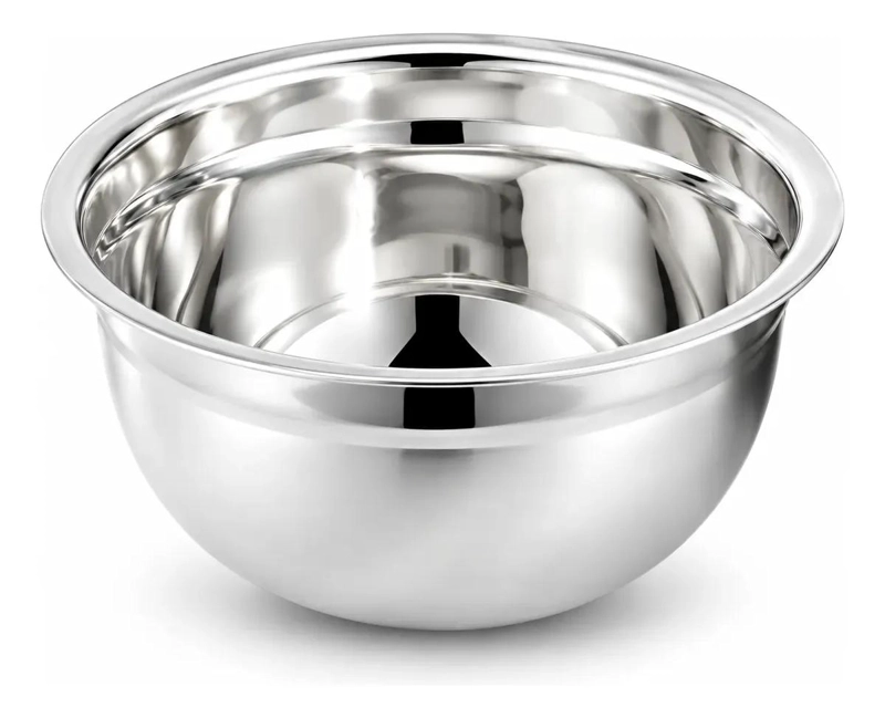 BOWL PROFUNDO DE ACERO INOXIDABLE PARA COCINA 26 CM - 1
