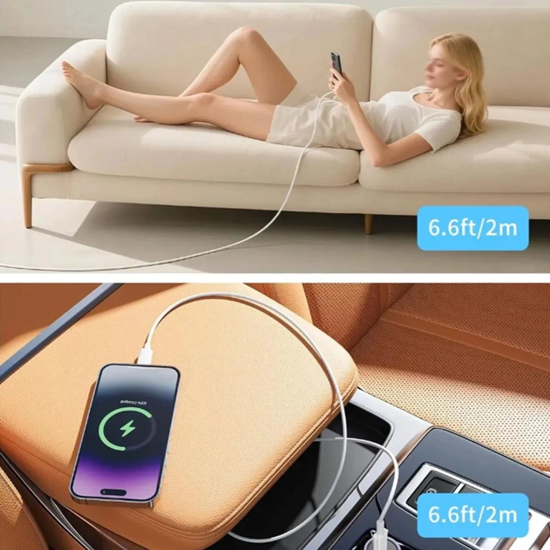 CABLE USB-C DE 2 METROS PARA CARGA RAPIDA Y DATOS - 7