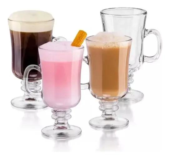 SET DE 6 TAZAS DE CAPPUCCINO DE 250 ML PARA CAFE - 5