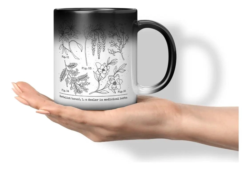 TAZA MAGICA QUE CAMBIA DE COLOR CON AGUA CALIENTE - 1