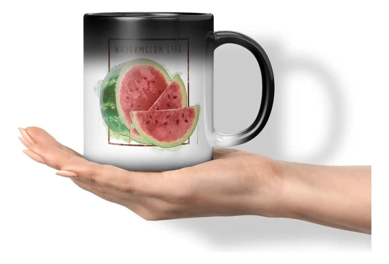 TAZA MAGICA QUE CAMBIA DE COLOR CON AGUA CALIENTE - 1