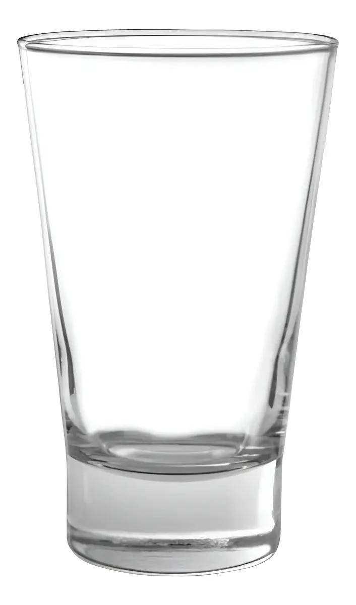 SET DE 6 VASOS DE VIDRIO DISEÑO LONDRES 394ML - 1