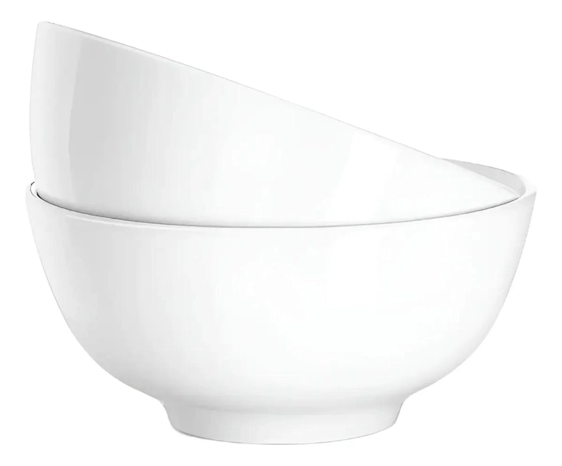 JUEGO DE 6 TAZONES DE CERAMICA DE 15 CM PARA USO DIARIO - 1