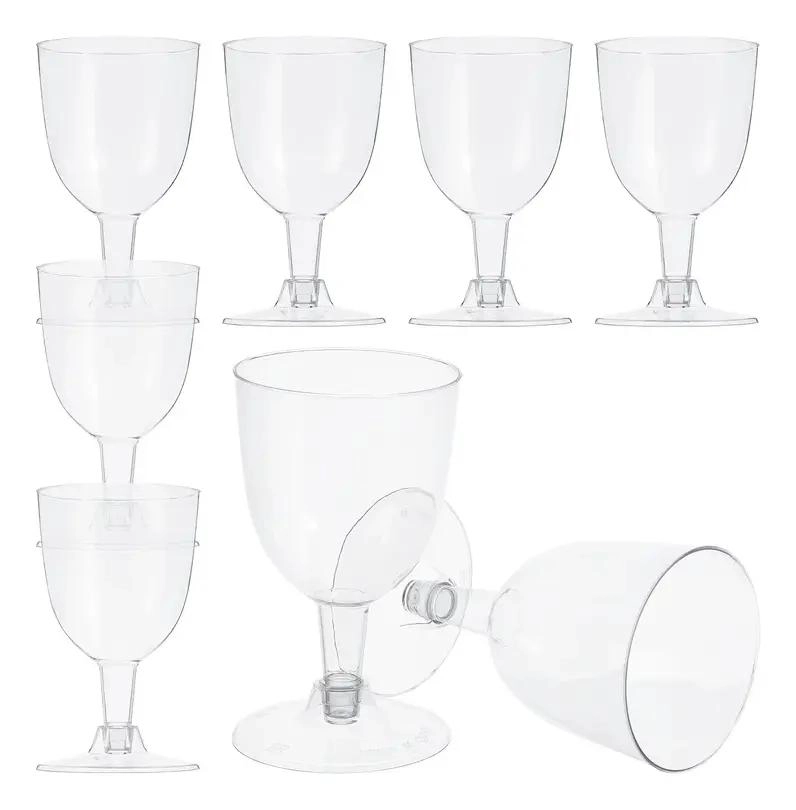 VASOS DE PLASTICO PARA CHAMPAGNE Y VINO 170ML, 20 UNIDADES - 3