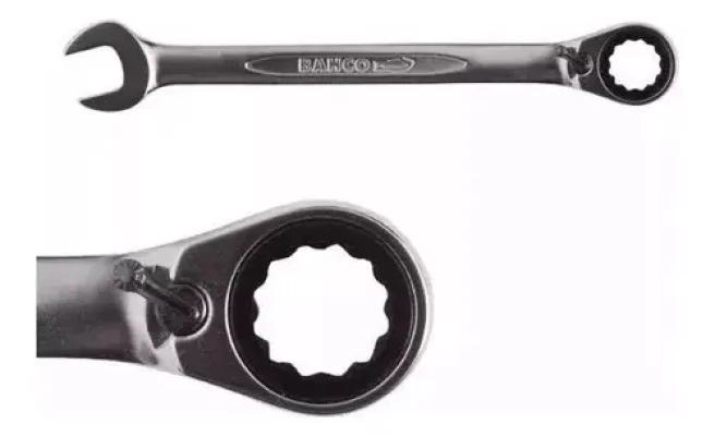 LLAVE COMBINADA RATCHET 15MM CON INVERSOR - 1
