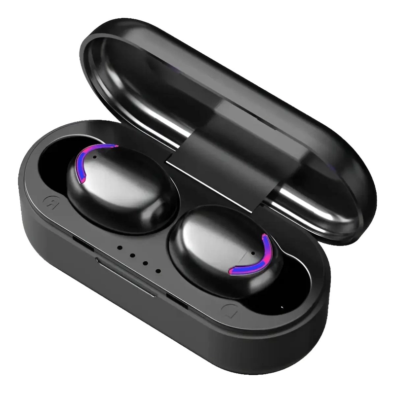 AURICULARES INALAMBRICOS TWS CON ESTUCHE DE CARGA COMPACTO - 1