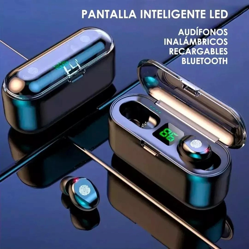 AURICULARES INALAMBRICOS BLUETOOTH CON ESTUCHE DE CARGA - 3