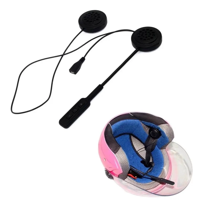 AURICULARES BLUETOOTH MANOS LIBRES PARA CASCO DE MOTO - 4