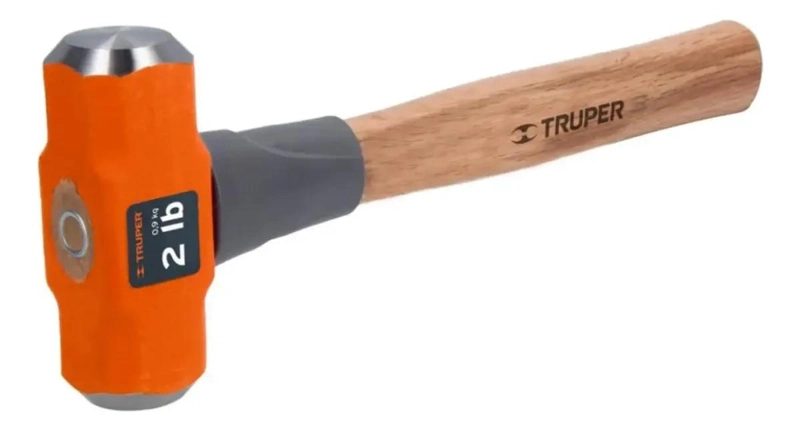 COMBO MARTILLO 2 LBS 30 CM ACERO Y MADERA - 2