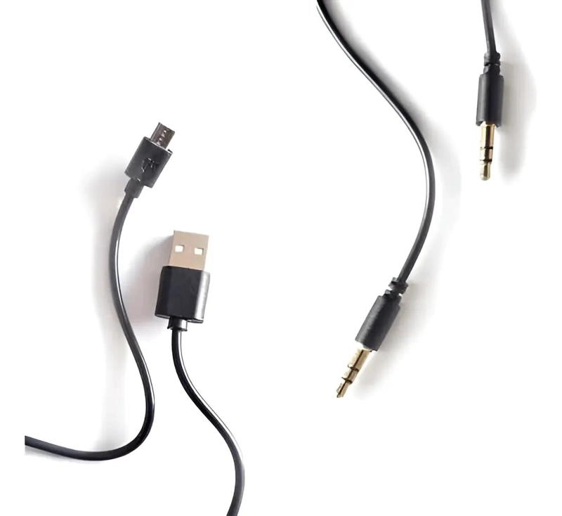 AUDIFONOS BLUETOOTH ON-EAR CON MICROFONO Y CABLE AUXILIAR - 5