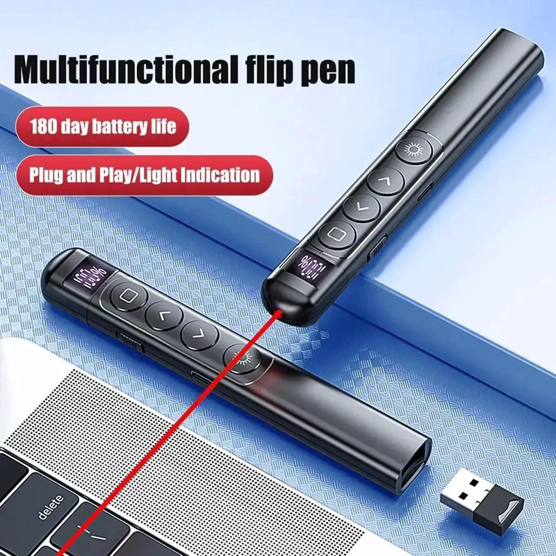 PUNTERO LASER RECARGABLE PARA PRESENTACIONES EFECTIVAS - 7
