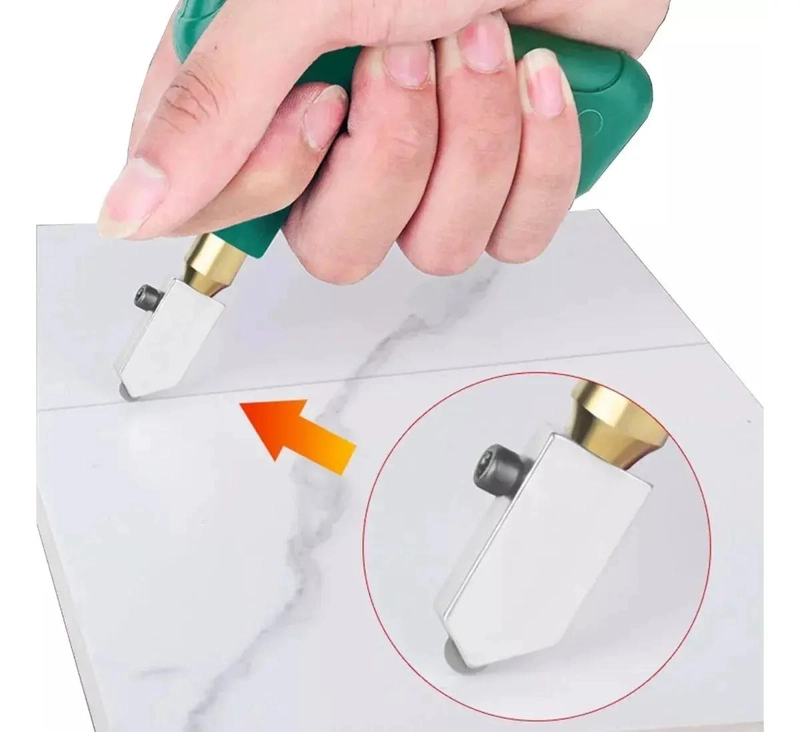 CORTADOR MANUAL PARA CERAMICA Y AZULEJOS CON GUANTES INCLUIDOS - 3