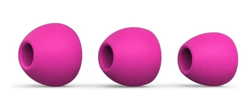 AURICULARES INTRAUDITIVOS ROSA CON GRAVES POTENTES Y CONTROL REMOTO - 1