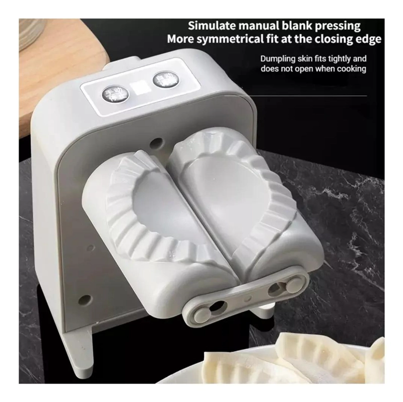 MAQUINA ELE CTRICA AUTOMATICA PARA MOLDEAR GYOZAS Y DUMPLINGS EN CASA - 2