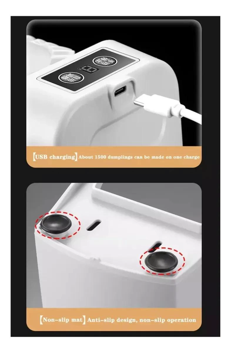 MAQUINA ELE CTRICA AUTOMATICA PARA MOLDEAR GYOZAS Y DUMPLINGS EN CASA - 6