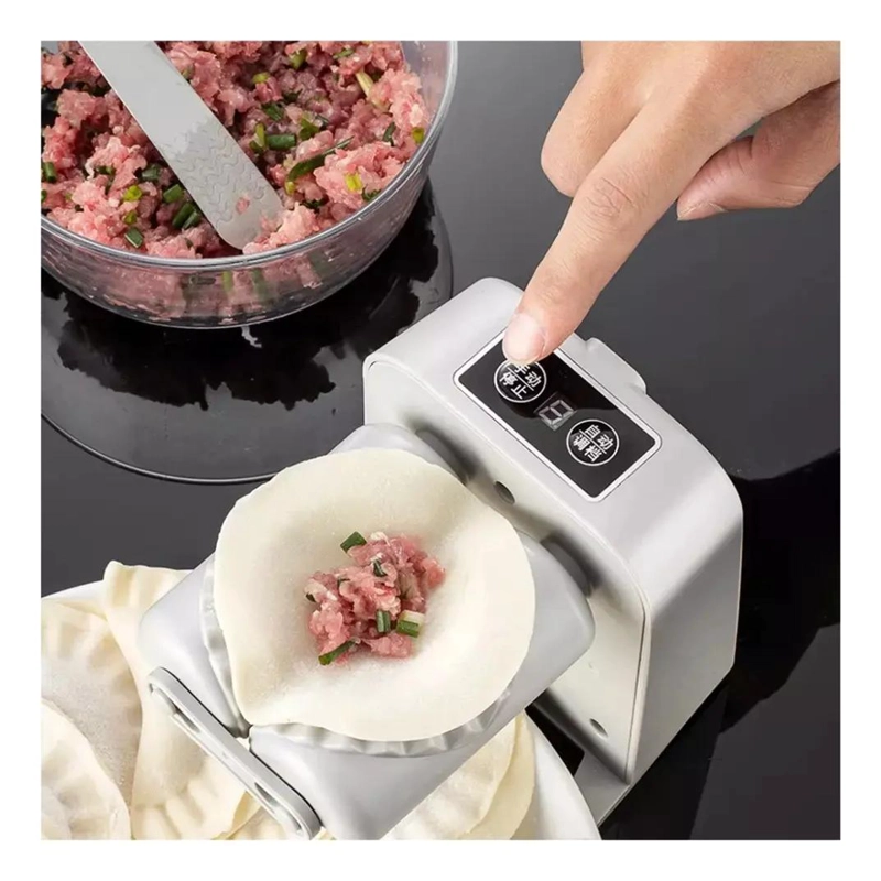 MAQUINA ELE CTRICA AUTOMATICA PARA MOLDEAR GYOZAS Y DUMPLINGS EN CASA - 7