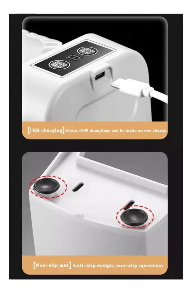 MAQUINA ELE CTRICA AUTOMATICA PARA HACER EMPANADAS Y DUMPLINGS EN CASA - 6