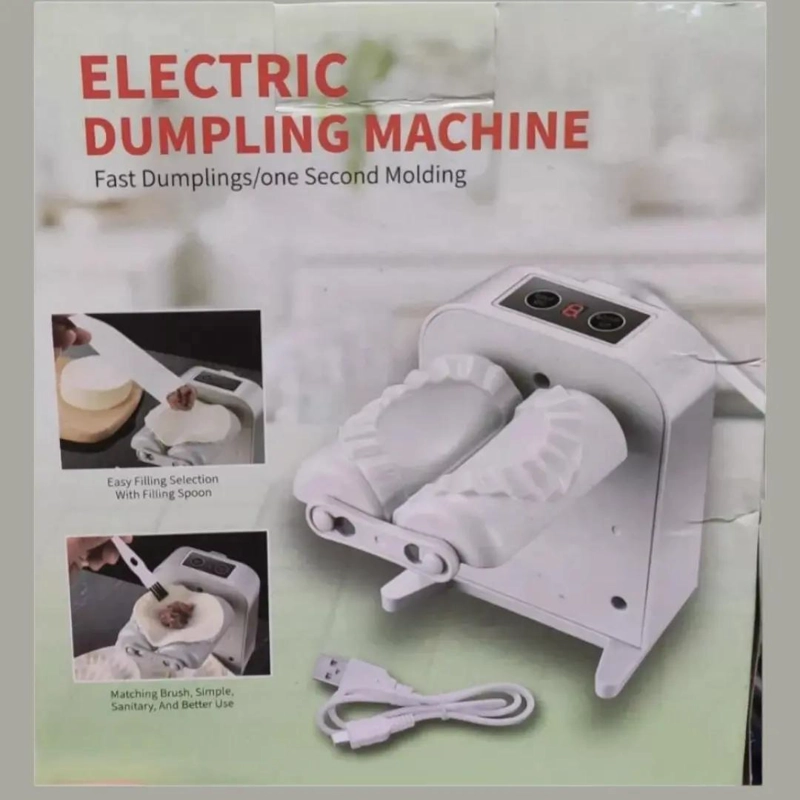 MAQUINA ELE CTRICA AUTOMATICA PARA HACER EMPANADAS Y DUMPLINGS EN CASA - 8