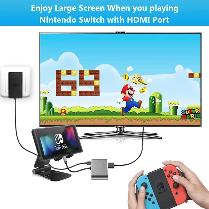ADAPTADOR USB TIPO C A HDMI DUAL 4K CON USB 3.0 - 8