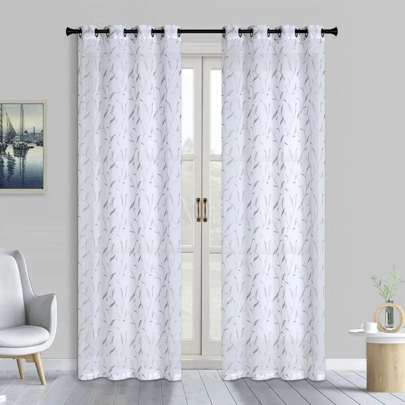 SET DE 2 VELOS BEIGE PARA VENTANAS 140X220 CM - 1