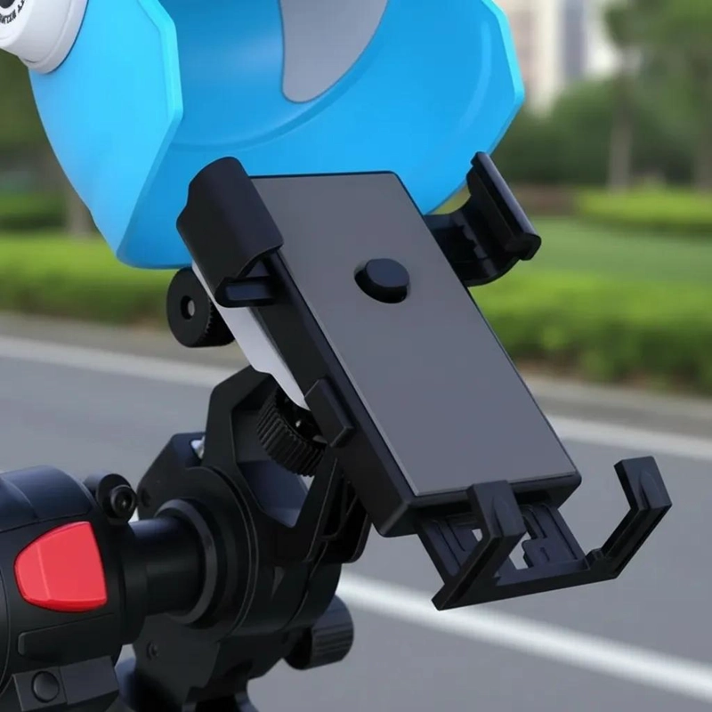 SOPORTE CELULAR UNIVERSAL PARA MANILLAR DE MOTO Y BICICLETA - 6