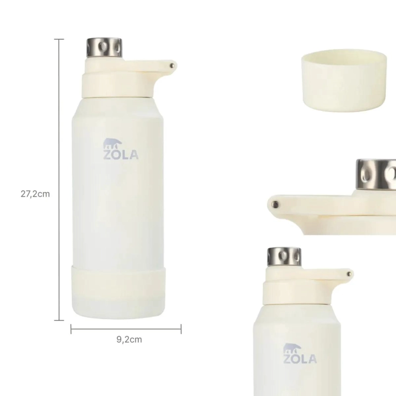 BOTELLA TE RMICA DE ACERO INOXIDABLE 1 LITRO PARA BEBIDAS - 5