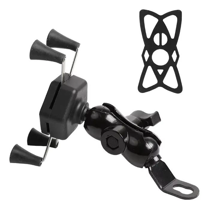 SOPORTE UNIVERSAL PARA CELULAR EN ESPEJO DE MOTO - 6