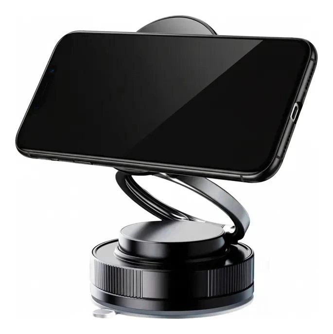 SOPORTE MAGNE TICO PARA CELULAR CON VENTOSA PARA AUTO - 1