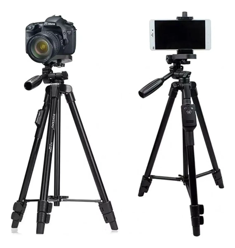 TRIPODE AJUSTABLE PARA CELULAR Y CAMARA CON CONTROL REMOTO - 2