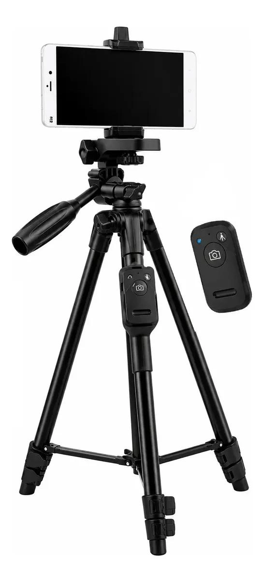 TRIPODE AJUSTABLE PARA CELULAR Y CAMARA CON CONTROL REMOTO - 3