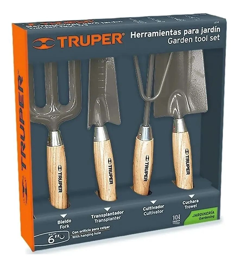 SET DE HERRAMIENTAS DE JARDIN 4 PIEZAS - 1